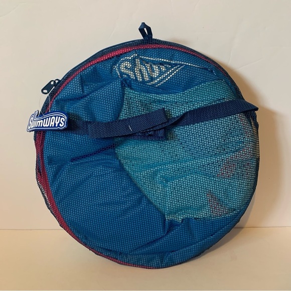 NIP. SWIMWAYS Blue Spring Float Papasan - Picture 4 of 5